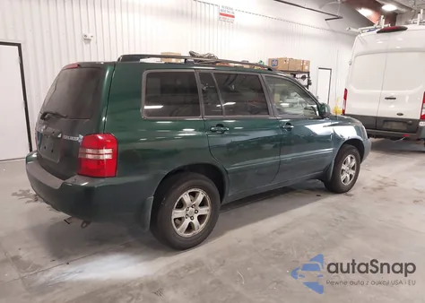 2002 Toyota Highlander V6 from USA, damaged, VIN JTEGF21AX20050306